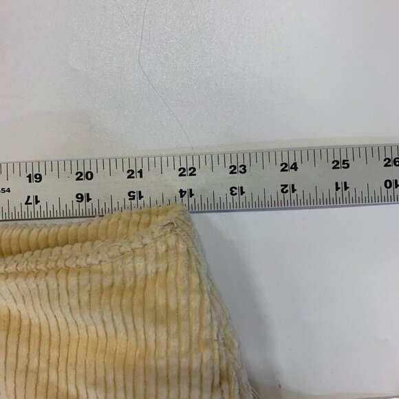 Bp Women's Corduroy Notched‎ Hem High Waist Corduroy Skirt In Tan Size 3X NWT - Picture 13 of 15